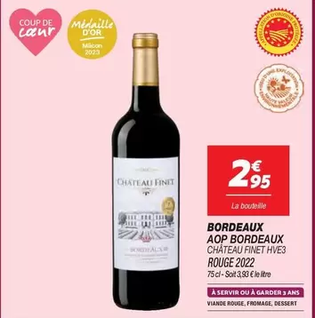 Château Finet Hve3 - Bordeaux Aop Bordeaux