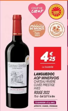 Château Rivière - Languedoc Aop Minervois