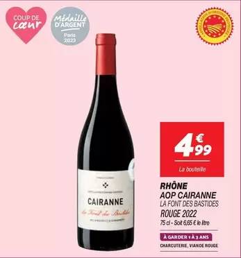 RHONE AOP Cairanne Rouge 2022