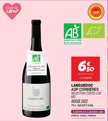 Languedoc Aop Corbières