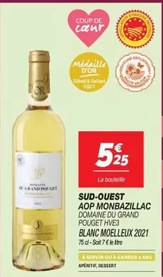 Domaine Du Grand - Sud-ouest Aop Monbazillac