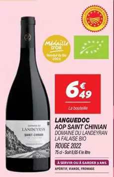 Languedoc Aop Saint Chinian