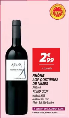 Rhône Aop Costières De Nimes