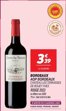 Chateaules Terrasses De Bouey - Bordeaux Aop Bordeaux