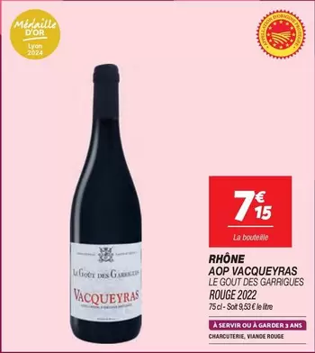 Le Goût Des Garrigues - Rhône Aop Vacqueyras