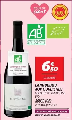 Languedoc Aop Corbières