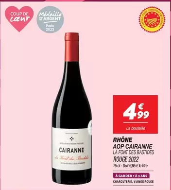 Rhone Aop Cairanne Rouge 2022