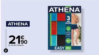 Athena - Le Lot De 3 Boxers