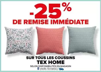 TOUS - Tex Home - Sur Tous Les Coussins