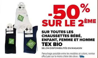 Tex - Chaussettes Bio pour Bébé, Enfant, Femme et Homme : Confort et Qualité Écologique