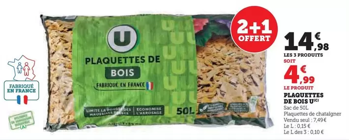 U - Plaquettes De Bois