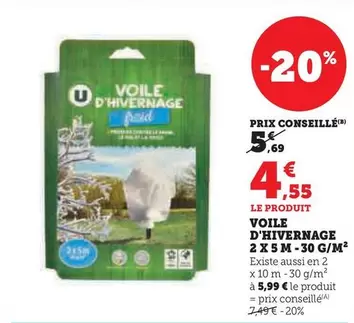 U - Voile D'Hivernage