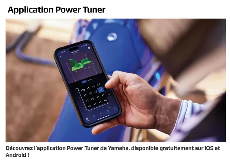 Application Power Tuner   offre sur Yamaha