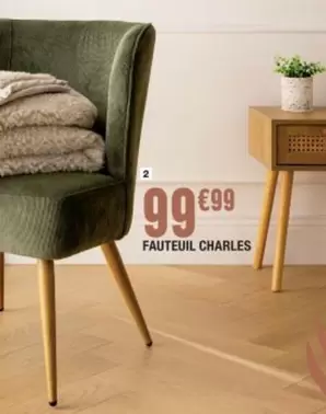 Fauteuil Charles