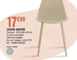 Chaise Agathe