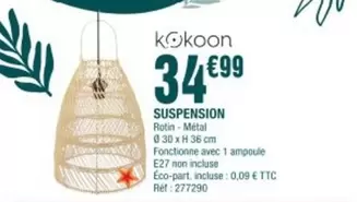 Kokoon - Suspension