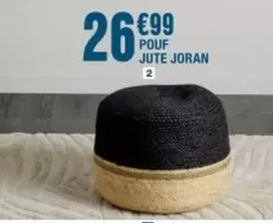 Pouf Jute Joran