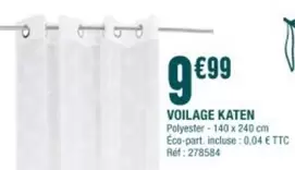 Voilage Katen