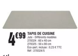 Tapis De Cuisine