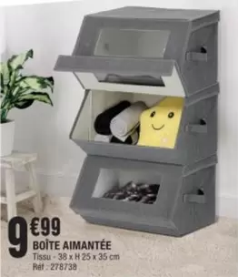 Boîte Aimantée