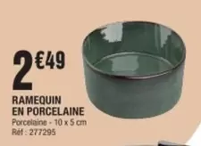 Ramequin En Porcelaine