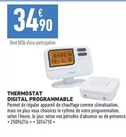 Thermostat Digital Programmable