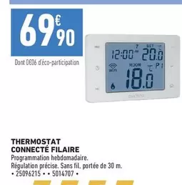 Thermostat Connecté Filaire