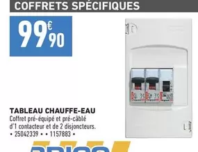 Tableau Chauffe-eau