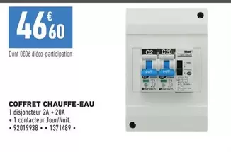 Coffret Chauffe-eau