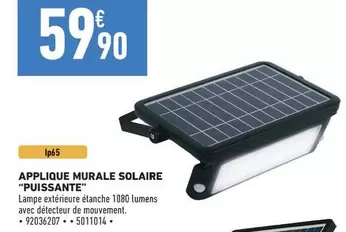 Applique Murale Solaire "puissante"