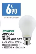 Sylvania - Ampoule Retro Sphérique Sat