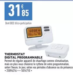 Thermostat - Digital Programmable