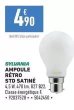 Sylvania - Ampoule Retro Std Satine