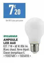 Sylvania - Ampoule Led A60