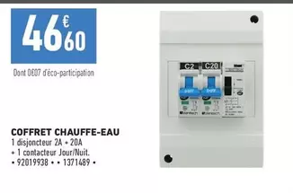 Coffret Chauffe-eau