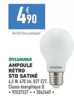 Sylvania - Ampoule Rétro Std Satine