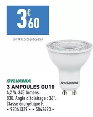 Syllania - 3 Ampoules Gu 10