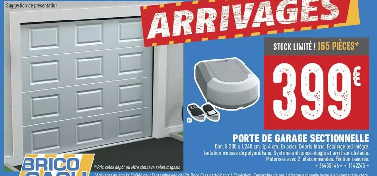 Dim - Porte De Garage Sectionnelle