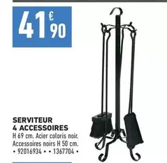 Serviteur 4 Accessoires