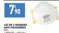 Lot De 3 Masques Anti-poussieres