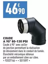 Coude A 90° 80-130 Pgi