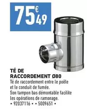 Té De Raccordement 080