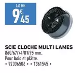 scie cloche multi lames