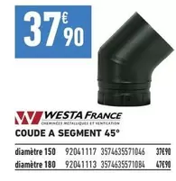 Westa France - Coude A Segment 45°