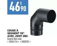 Coude A Segment 90° Avec Joint 080