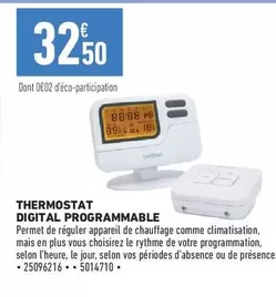 Thermostat Digit Al Programmable