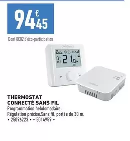 Thermostat Connecté Sans Fil