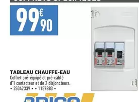 Tableau Chauffe-eau