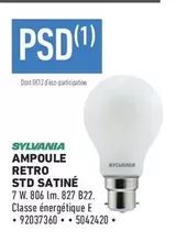 Sylvania - Ampoule Retro Std Satiné