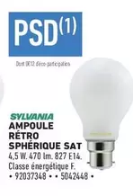 Sylvania - Ampoule Retro Sphérique Sat